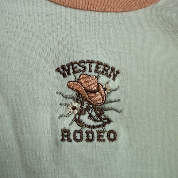 Western Rodeo Cropped Tshirt - Picture 2 of 5